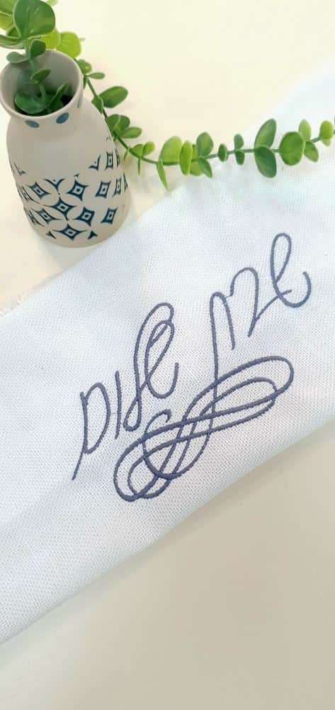 כיסוי חלה סופיה לבן עם רקמה פטרול