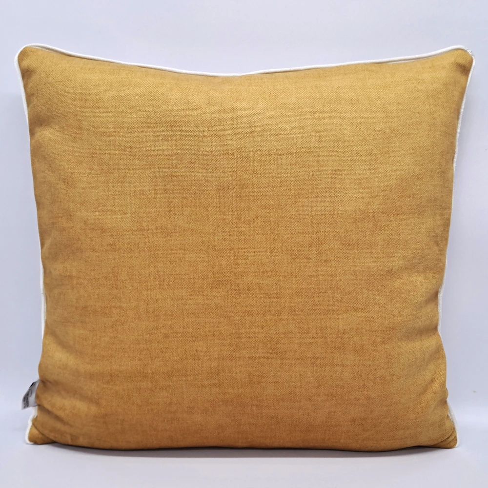 כרית נוי לסלון ווג חרדל