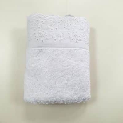 מגבת ידיים תחרה קלייר 30X45 יחידה 14שח