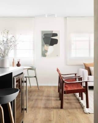 וילון רומי קשיח לחלל מרכזי