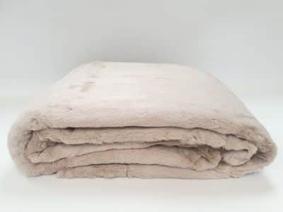 טרה אפור כהה כיסוי מיטה זוגי / שמיכת פינוק מלטפת 2.00*2.20