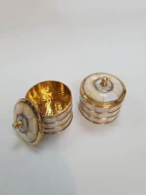 קופסת אחסון אם הפנינה קוטר 7