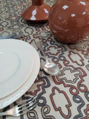 מפת שולחן סטפנל חמרה גדול