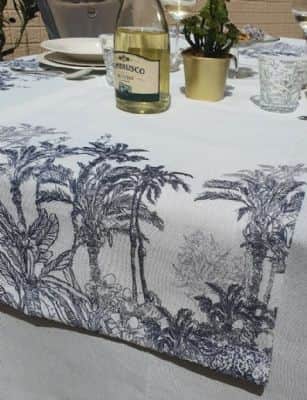 מפת שולחן סיישל סייג' מפה מודפסת בס