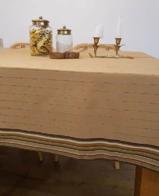 מפת שולחן מלבנית טרה פסים