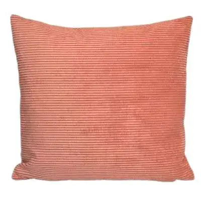 כרית נוי לסלון קורדרוי ורוד פודרה