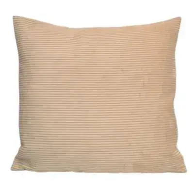 כרית נוי לסלון קורדרוי שמנת