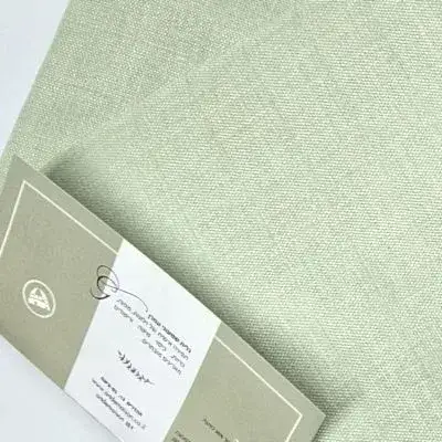 מפת שולחן נטורל צבע מנטה מלבנית/מרובעת/מלבנית