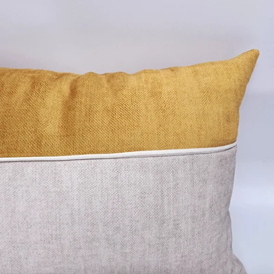 כרית נוי לסלון ווג דיקסי חרדל