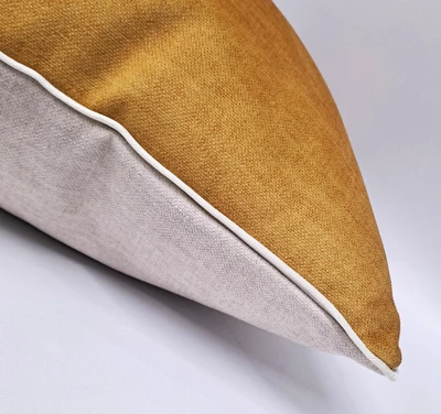 כרית נוי לסלון ווג חרדל