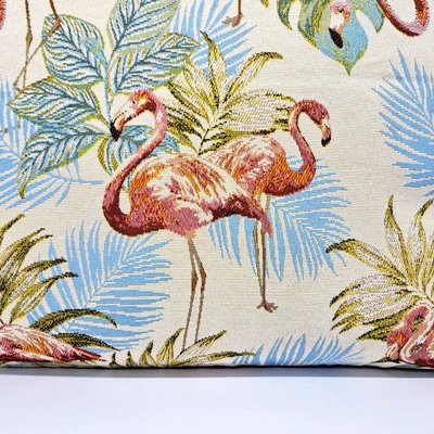 כרית נוי לסלון פלמינגו שמנת