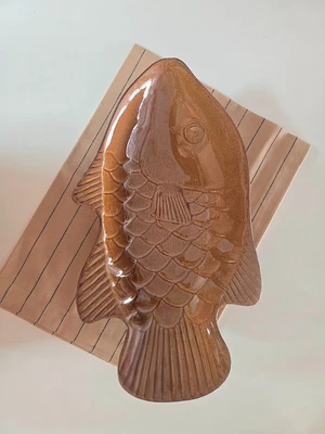 צלחת הגשה דג אמבר