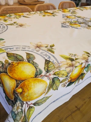 מפת שולחן דגם לימונים