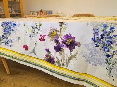 סורנטו מפת שולחן מודפסת דגם בוקה פרחים