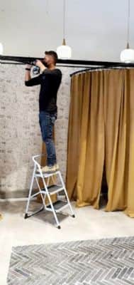 תפירת תאי מדידה לחנויות וחללים מסחריים