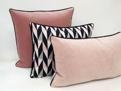 סט שלישיית כריות נוי ורוד קיטו